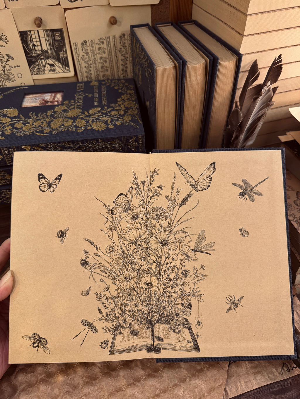 A5 Tigers & Rose Journal – Tigers Veil Original Illustrations Notebook